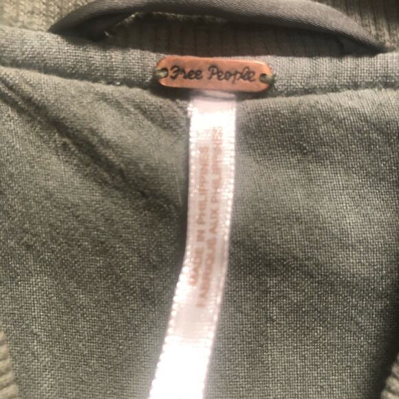 Free People ruched bomber jacket - Picture 3 of 8